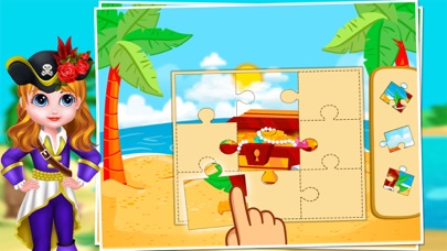 Pirate Girl Mystery Puzzle screenshot 2