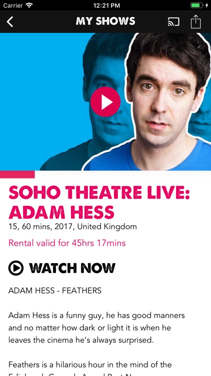 Soho Theatre on Demand