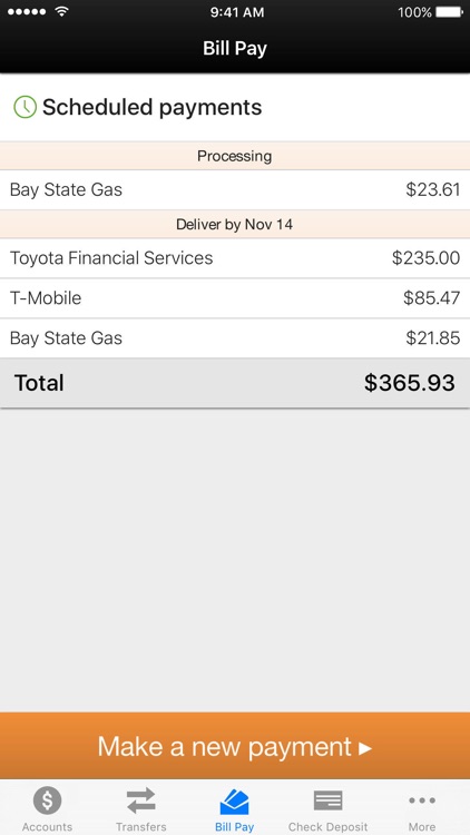 Philadelphia FCU Mobile screenshot-3