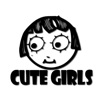 Cute Girls Face Stickers