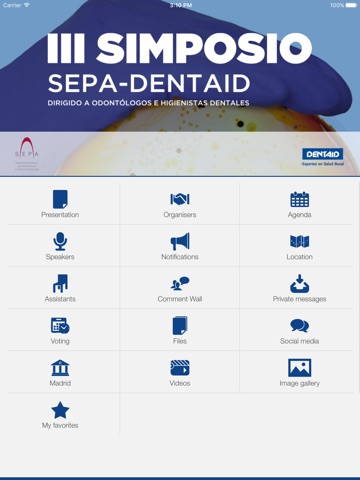 IV Simposio SEPA-DENTAID screenshot 2