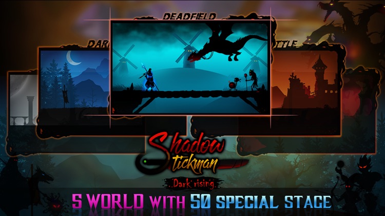 Shadow Stickman: Dark Rising screenshot-3