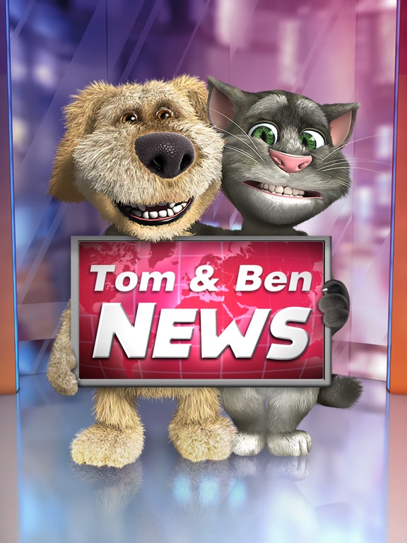 talking tom and ben news for ipad