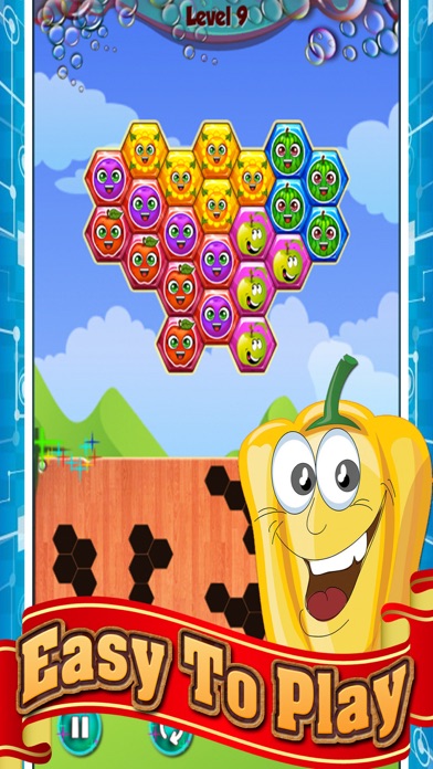Match Hexa Puzzle Fruits Mania screenshot 2