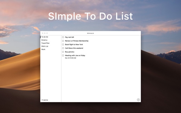 【图】极简待办:simple To do list(截图1) 【图】极简待办:simple To do list(截图1)