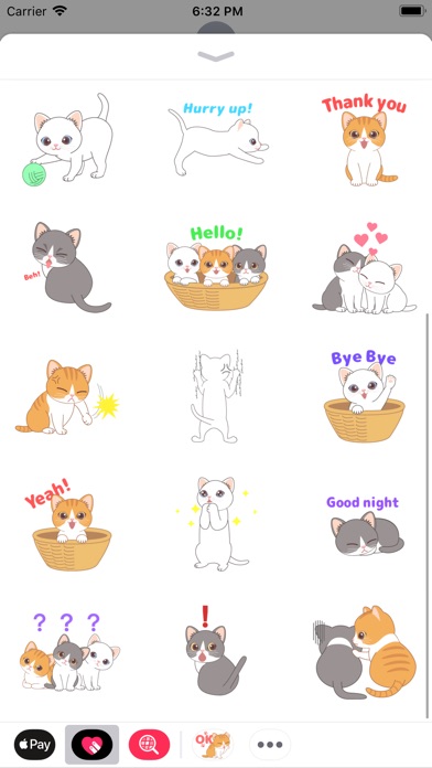 Kitty Animated Stickers Pack screenshot 2