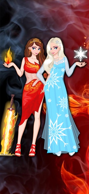 Ice queen vs Flame Princess(圖1)-速報App