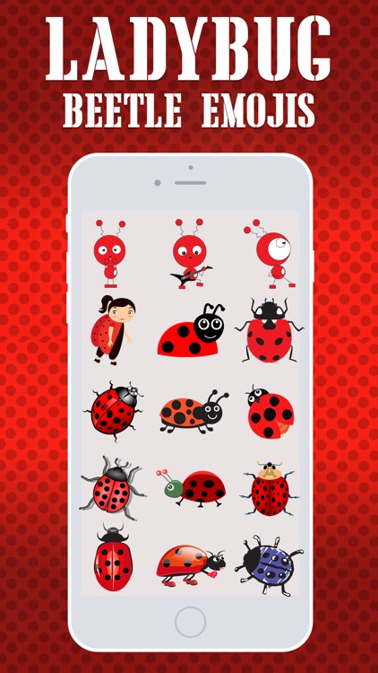 Ladybug Beetle Emojis