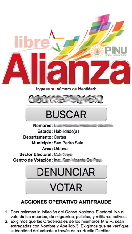 ALIANZA CENSO