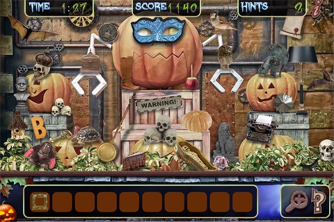 Hidden Objects Haunted Halloween Mystery Object screenshot 2