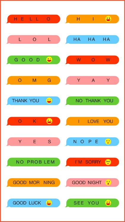 Animated Slot Words Stickers