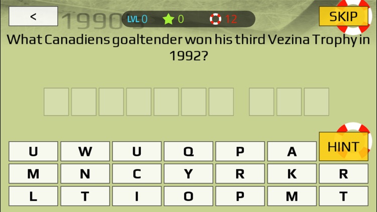 Hockey Trivia