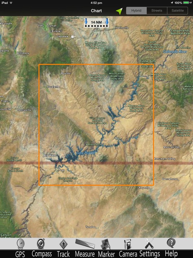 Lake Powell Nautical Chart Pro(圖5)-速報App