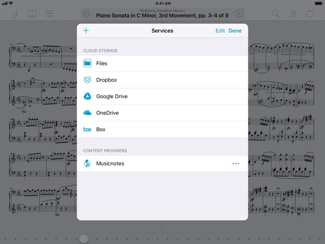 forscore on the app store sheet music library database software