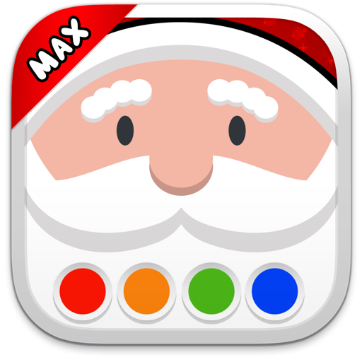 Coloring Book - Santa MAX icon