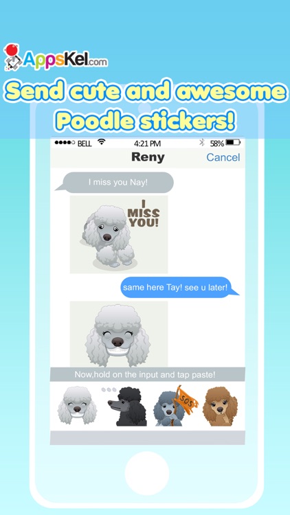 Toy Poodle Emoji Pro