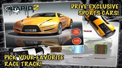 RAPID 2: FAST TRACK CAR RACING 1.6 IOS ĐUA XE RAPID 2: FAST TRACK CAR RACING 1.6 IOS