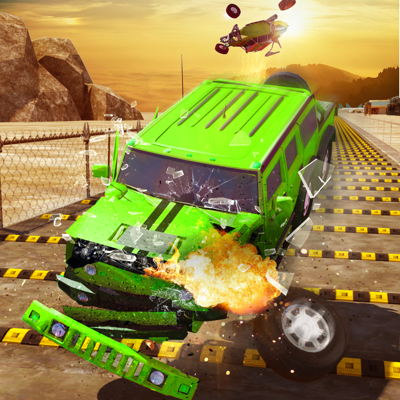 Speed Bump Car Crash Derby 3D