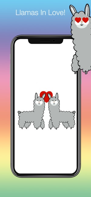 Cute Llama Stickers(圖2)-速報App