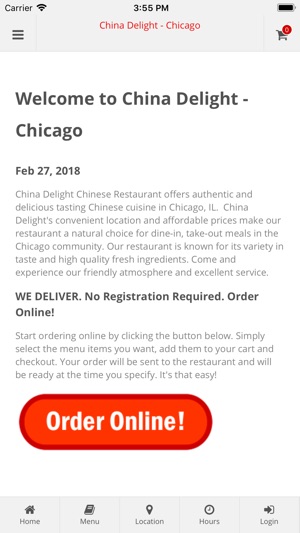 China Delight Chicago(圖1)-速報App