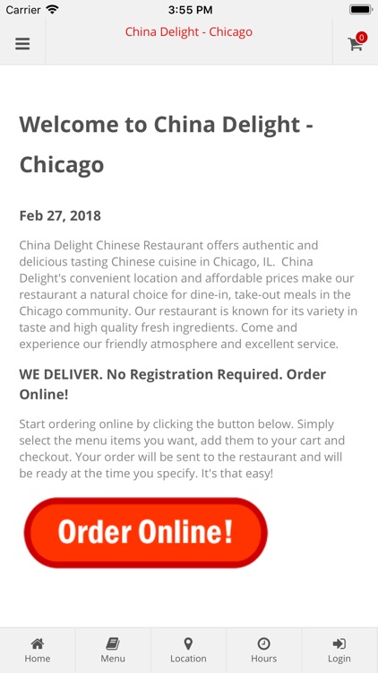 China Delight Chicago