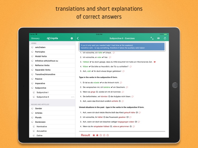 Lingolia German Grammar screenshot-3