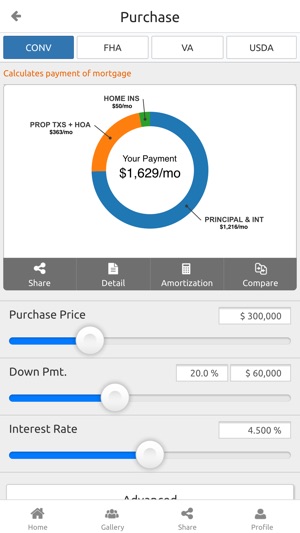 Adam Tice Mortgage App