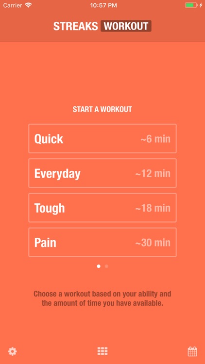 Streaks Workout screenshot-0