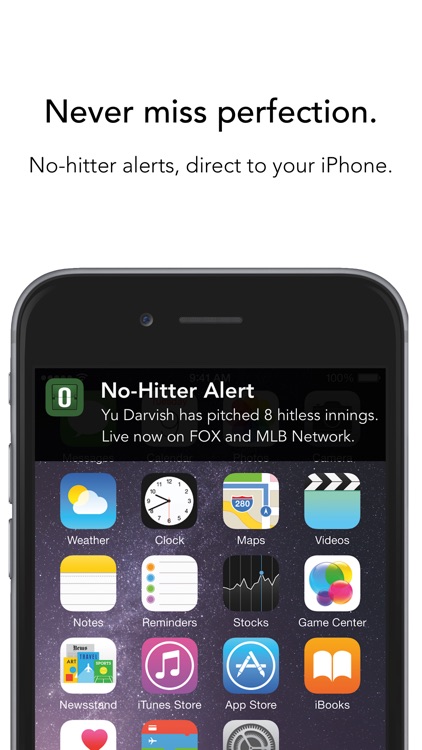 No-Hitter Alerts