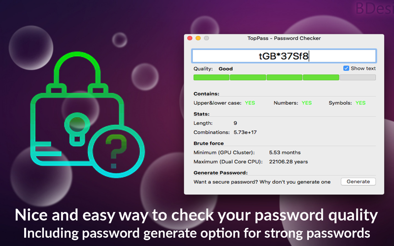 TopPass - Password Checker screenshot 2