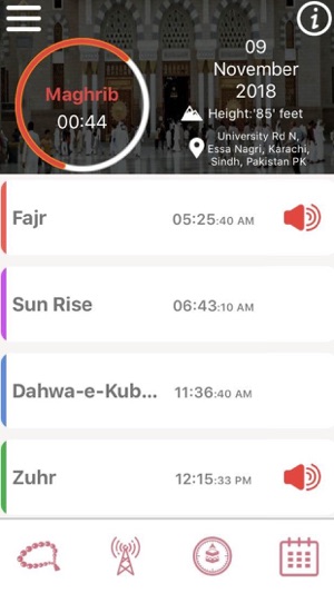 Prayer Times .