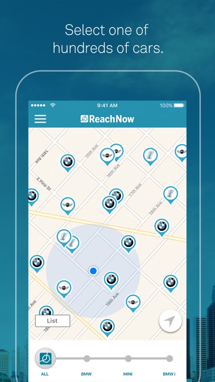 ReachNow Car Sharing by BMW