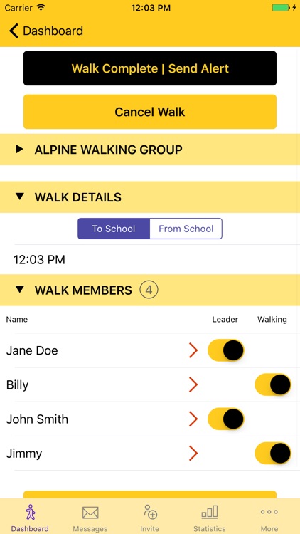 UDOT Walking School Bus