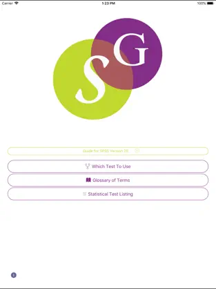 Screenshot 1 StatsGuru for SPSS iphone