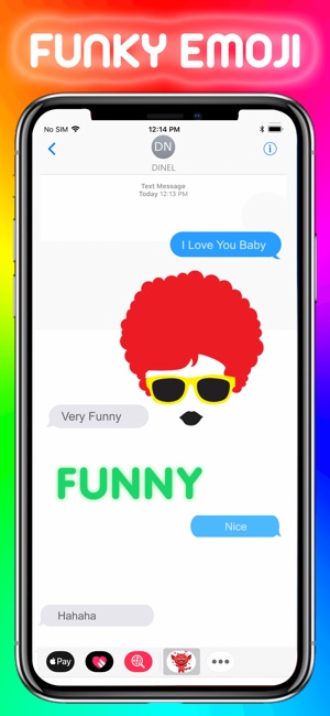 Funky Emoji Stickers(圖5)-速報App