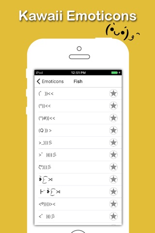 Japanese Emoticons for Texting screenshot 2