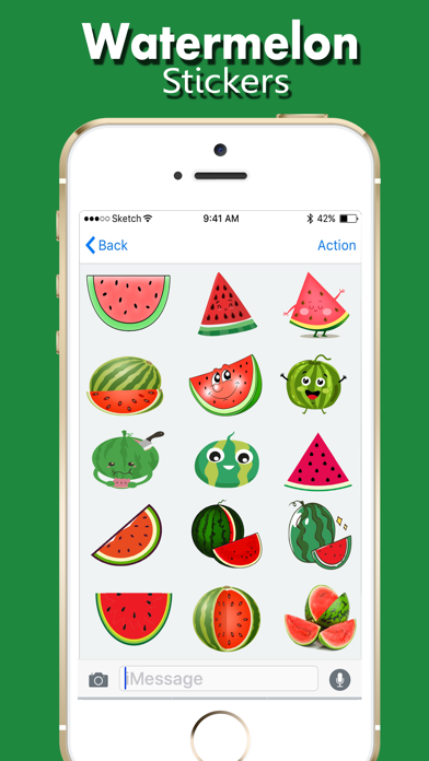Watermelon Stickers! screenshot 2