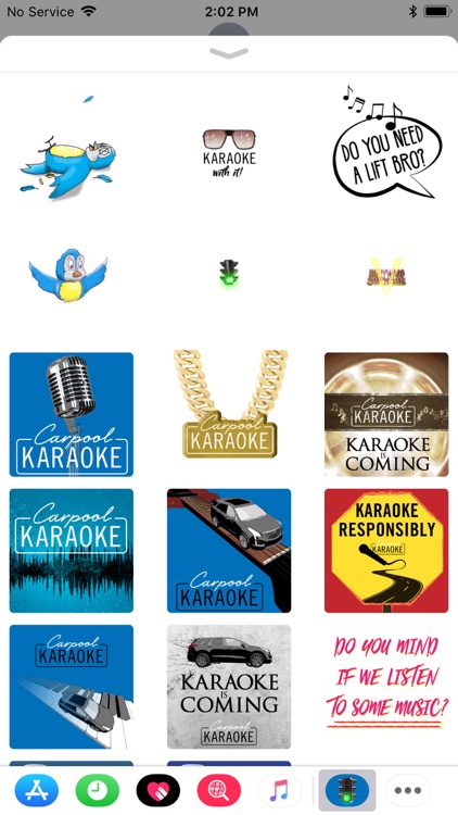 Carpool Karaoke Stickers