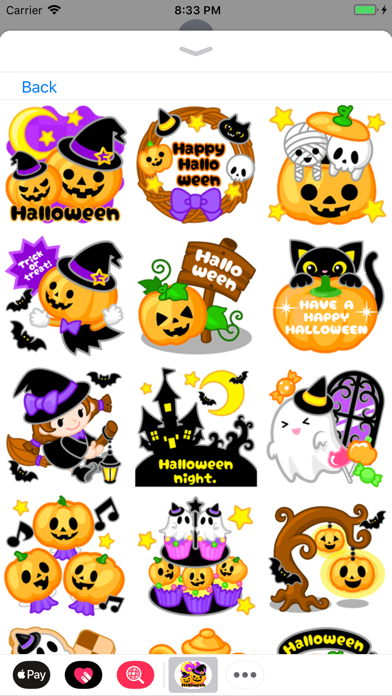 Pumpkin Stickers Collection screenshot 2