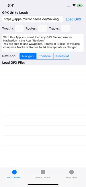 GPX2Nav Route Converter(圖1)-速報App