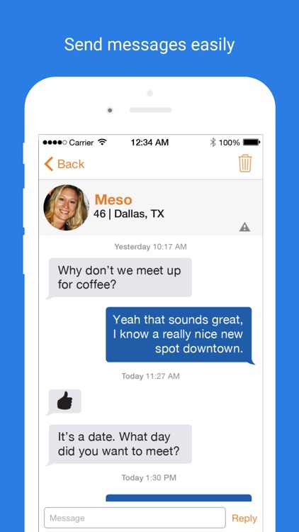 Seniors Meet Dating screenshot-3