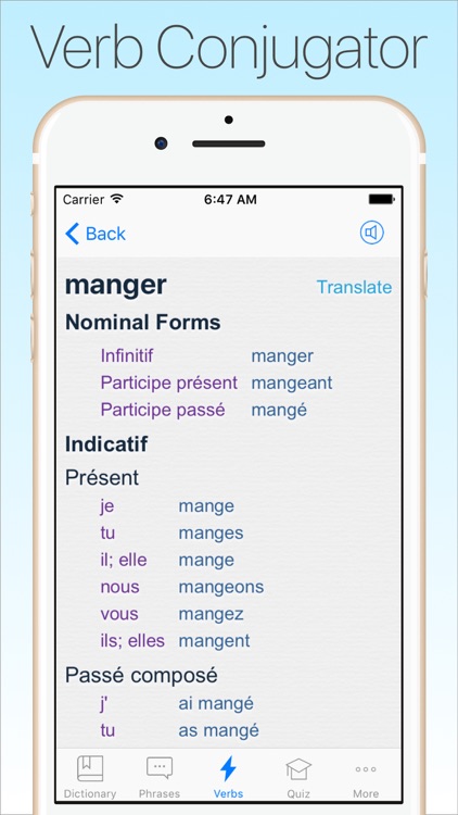 French Dictionary + VL