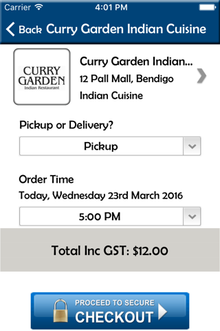 Curry Garden screenshot 4