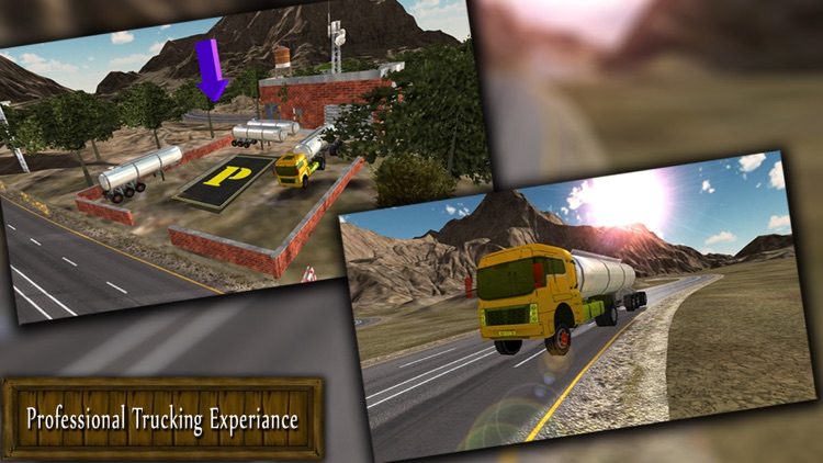 Cargo truck driving simulator screenshot-3