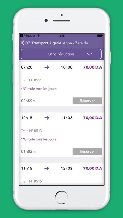 DZ Transport - Algérie Train screenshot 2