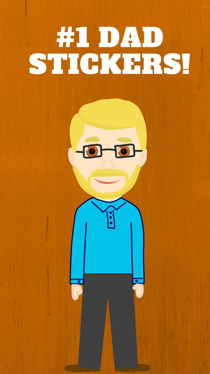 1 Dad Stickers