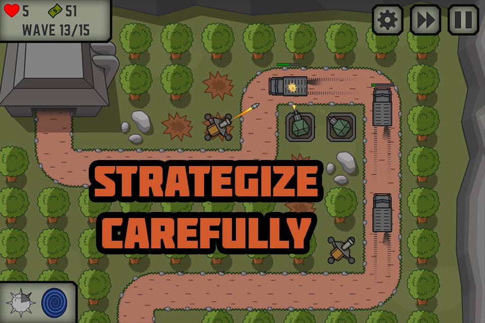 Tactical War: Tower Defense screenshot 2