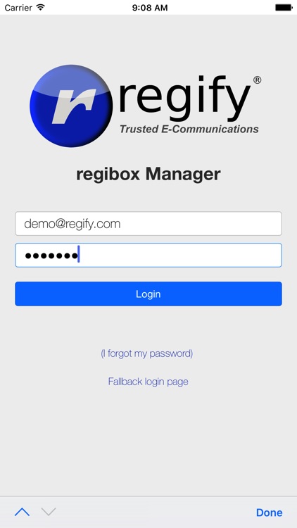 regibox Manager