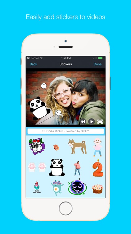 Add GIFs to Videos & Photos