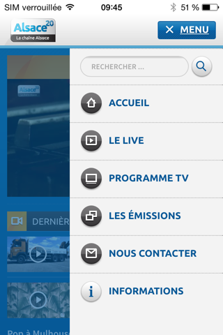 Alsace20 - La chaîne Alsace screenshot 2